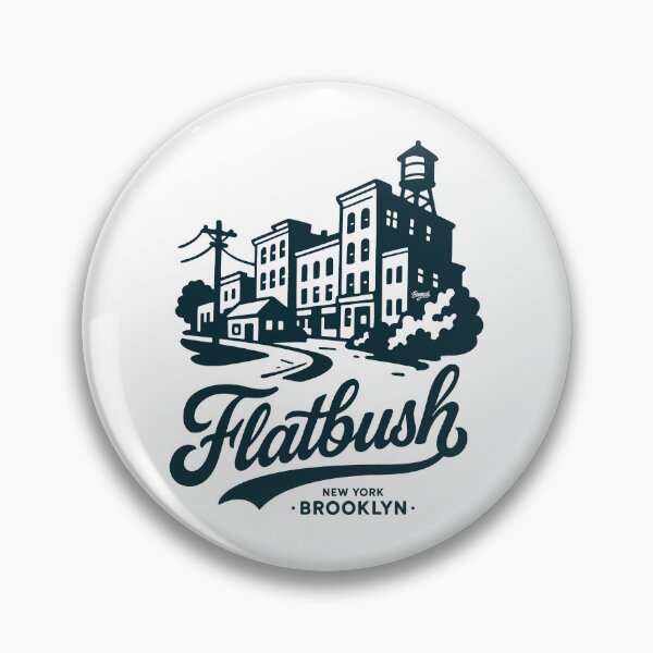 Item preview, Flatbush Vintage Script Streetcorner designed and sold by Boogosh.