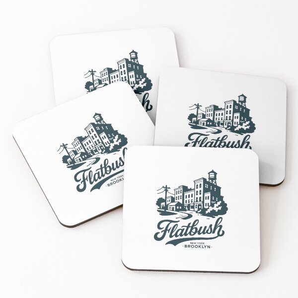Item preview, Flatbush Vintage Script Streetcorner designed and sold by Boogosh.