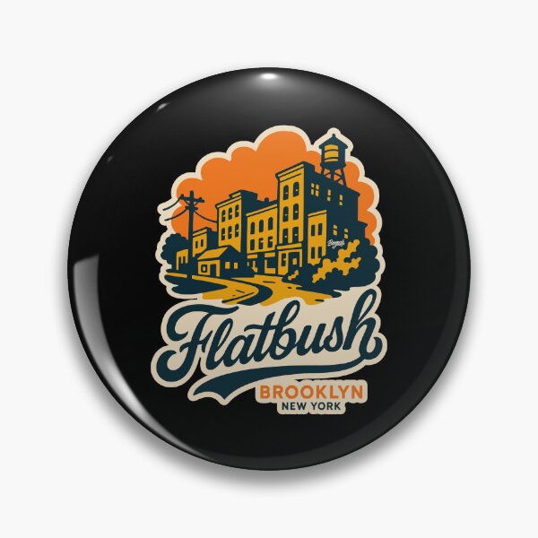 Item preview, Flatbush Brooklyn Script Heritage designed and sold by Boogosh.
