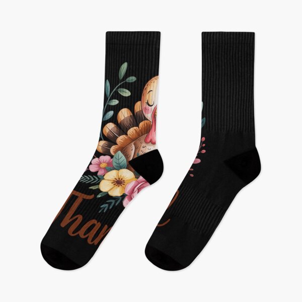 Item preview, Cute Boho Watercolor Floral Turkey Thankful Mama Women Girl designed and sold by SnackPAC.