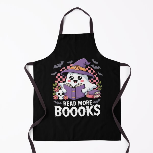 Item preview, Cute Booooks Ghost Read More Books Funny Teacher Halloween designed and sold by SnackPAC.