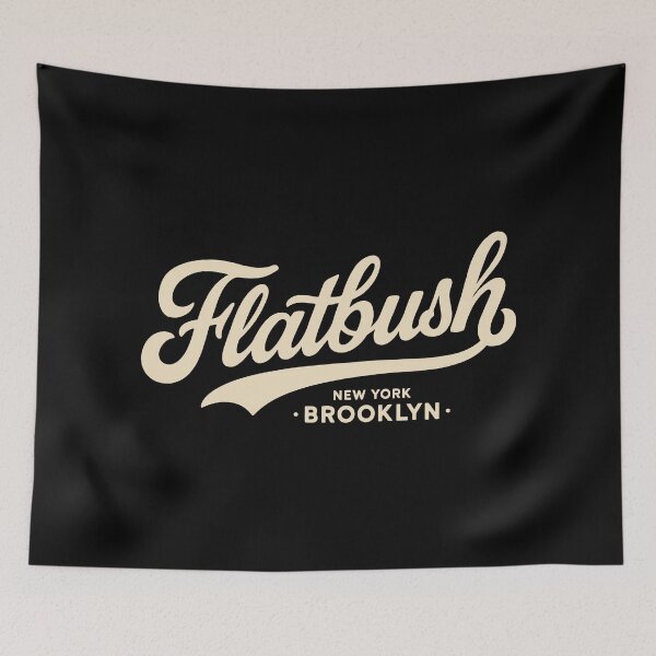 Item preview, Flatbush Brooklyn Script Heritage designed and sold by Boogosh.