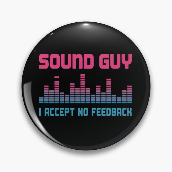 Artikelvorschau, Sound Guy – Ich akzeptiere kein Feedback für Audio- und Toningenieure entworfen und verkauft von SignaturalGen.