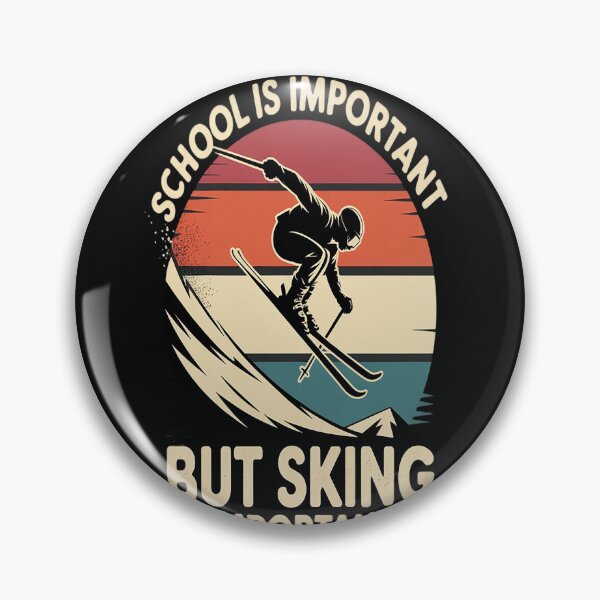 Item preview, Youth Kids Ski School Is Important But Skiing Is Importanter designed and sold by LegendsArt75.