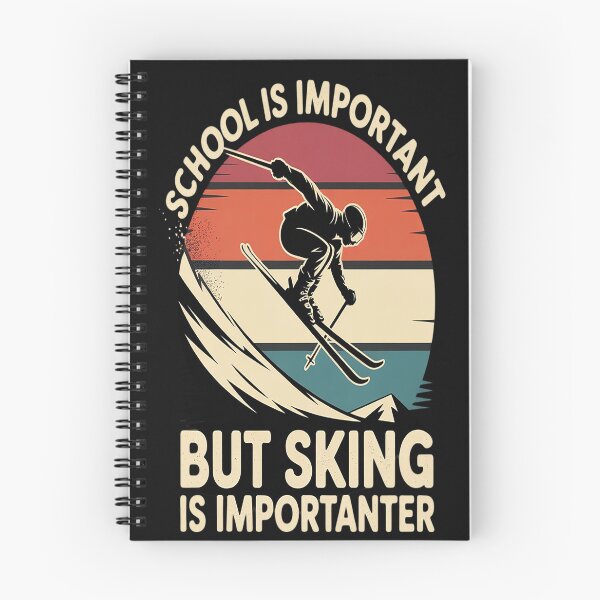 Item preview, Youth Kids Ski School Is Important But Skiing Is Importanter designed and sold by LegendsArt75.