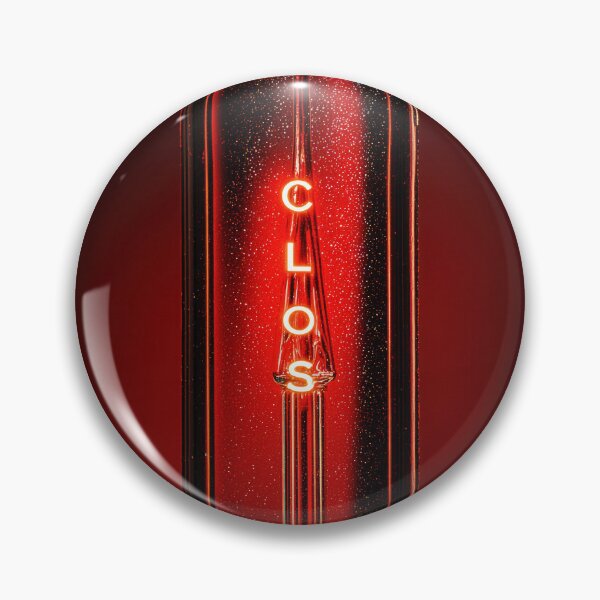 Item preview, Neon “CLOSE” Sign Inside Light Bulb – Modern Red Glow Aesthetic designed and sold by Grafititee.