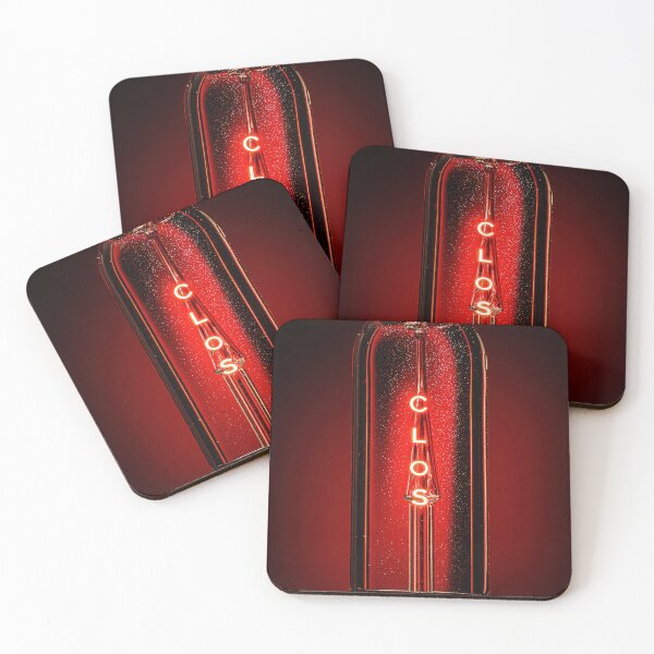 Item preview, Neon “CLOSE” Sign Inside Light Bulb – Modern Red Glow Aesthetic designed and sold by Grafititee.