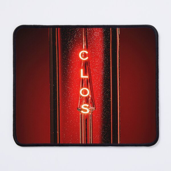Item preview, Neon “CLOSE” Sign Inside Light Bulb – Modern Red Glow Aesthetic designed and sold by Grafititee.