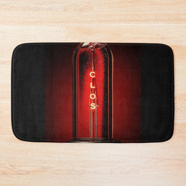 Item preview, Neon “CLOSE” Sign Inside Light Bulb – Modern Red Glow Aesthetic designed and sold by Grafititee.