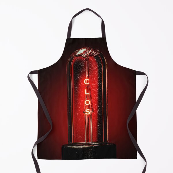 Item preview, Neon “CLOSE” Sign Inside Light Bulb – Modern Red Glow Aesthetic designed and sold by Grafititee.