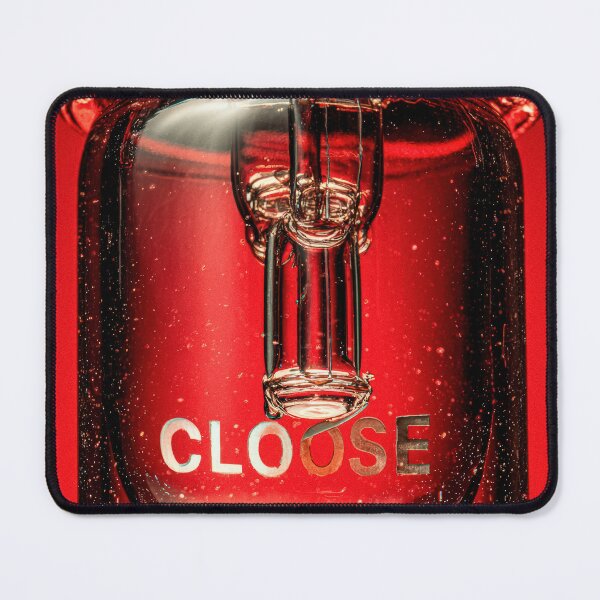 Item preview, Neon “CLOSE” Sign Inside Light Bulb – Modern Red Glow Aesthetic designed and sold by Grafititee.
