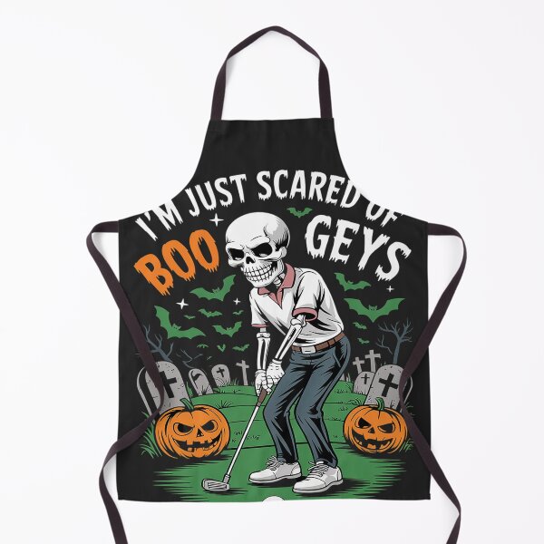 Item preview, Just Scared Of Bogeys Skeleton Golf Halloween designed and sold by LegendsArt75.