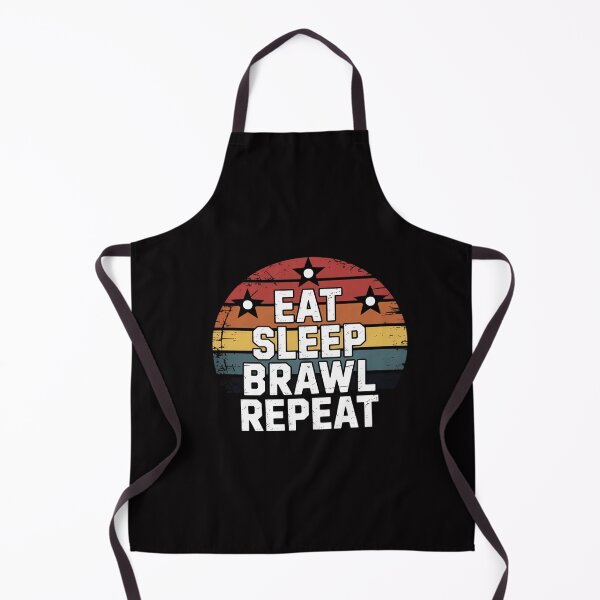 Item preview, Eat Sleep Brawl Repeat designed and sold by CareTopping.