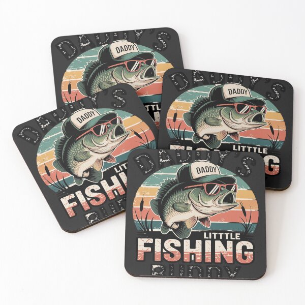 Item preview, Kids Daddys Fishing Buddy Cute Girls Boys Son Kids designed and sold by LegendsArt75.