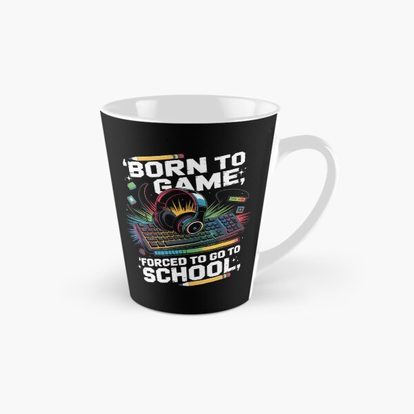 Item preview, Born To Game Forced To Go To School Funny Back To School Boy designed and sold by LeanneSandra.