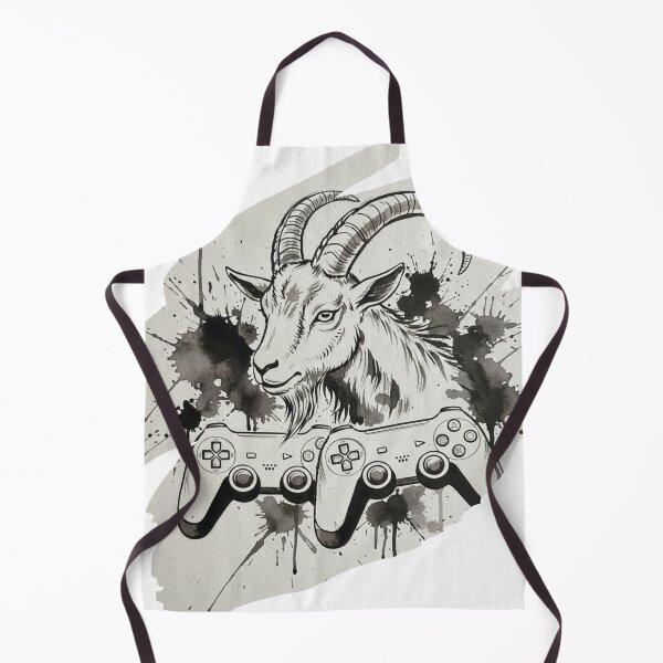 Artikelvorschau, Ink Brush Goat Gamer entworfen und verkauft von LoganDzign.