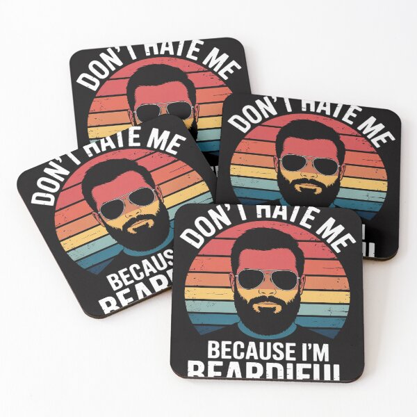 Item preview, Don't Hate Me Because I'm Beardiful Bearded Man designed and sold by CareTopping.