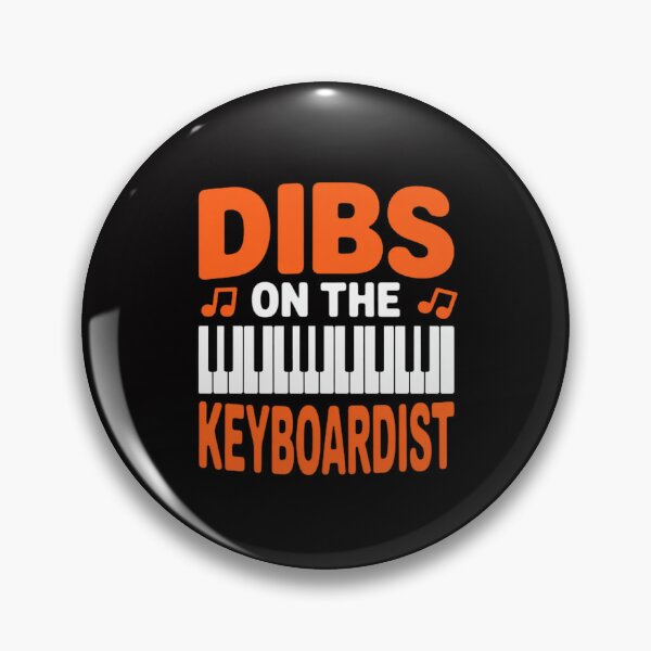 Item preview, Dibs On The Keyboardist Keyboarder Keyboard Lover designed and sold by CareTopping.