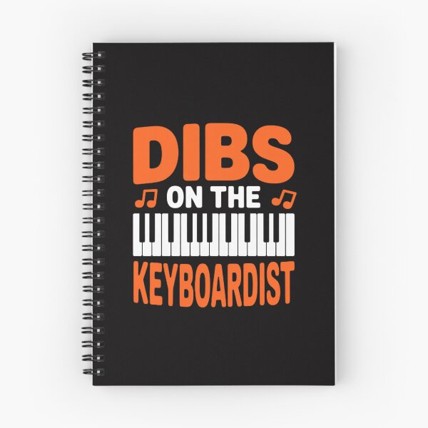 Item preview, Dibs On The Keyboardist Keyboarder Keyboard Lover designed and sold by CareTopping.