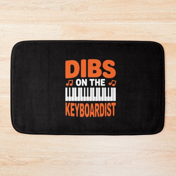 Item preview, Dibs On The Keyboardist Keyboarder Keyboard Lover designed and sold by CareTopping.