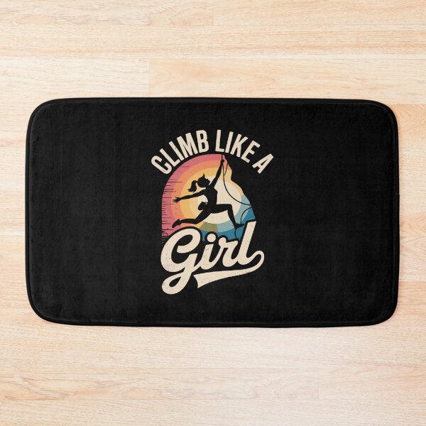 Item preview, Cute Climb Like A Girl Cool Free Climbing Lovers designed and sold by LittleDame.