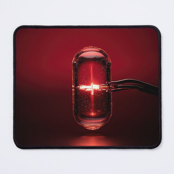 Item preview, Neon “CLOSE” Sign Inside Light Bulb – Modern Red Glow Aesthetic designed and sold by Grafititee.