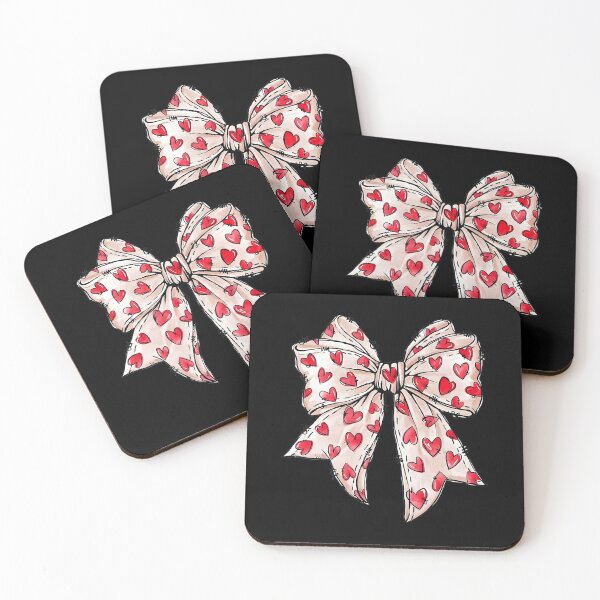 Item preview, Coquette Valentine's Day Heart Bow designed and sold by Sigurornerosars.