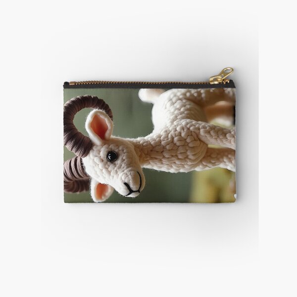 Item preview, Cute wool sheep with twisted horns designed and sold by Mianku | Für das Leben.