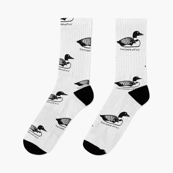 Item preview, Heated Rivalry Loon Canadian Wolf Bird  designed and sold by PeggyBookman.