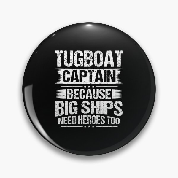 Item preview, Towboat And Tug Boat Captain Design For A Tugboat Captain designed and sold by JaneJanie.