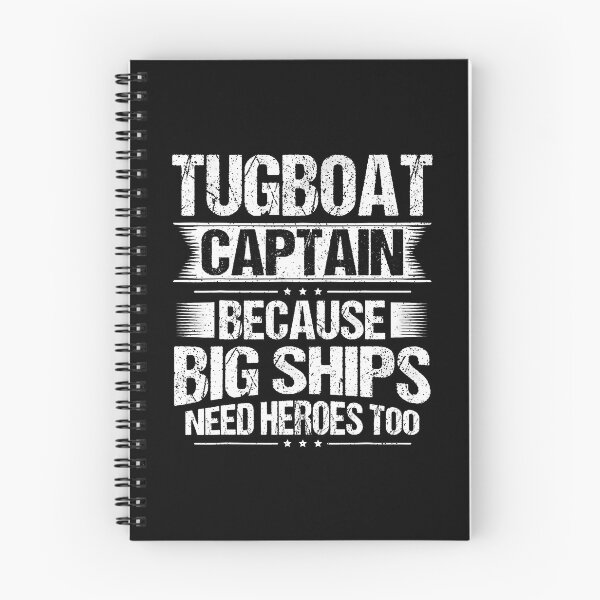 Item preview, Towboat And Tug Boat Captain Design For A Tugboat Captain designed and sold by JaneJanie.