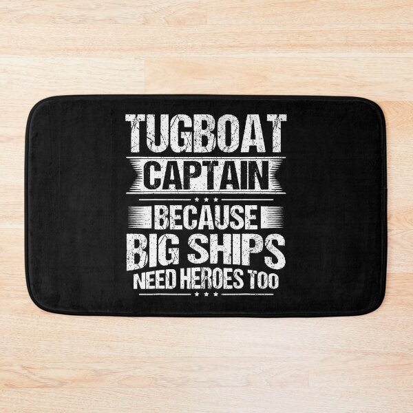 Item preview, Towboat And Tug Boat Captain Design For A Tugboat Captain designed and sold by JaneJanie.