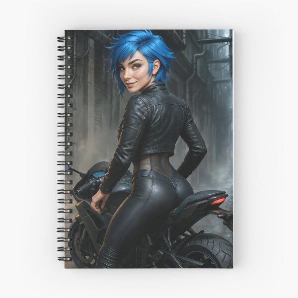 Item preview, Cipher Thorne black leather moto urban alley designed and sold by CathryneDelamort.