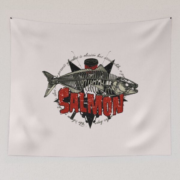 Item preview, Hardcore Salmon  designed and sold by SugaryStarArt.