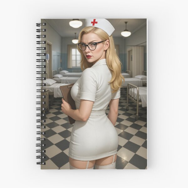 Item preview, Ilya Martin blonde nurse uniform glasses hospital designed and sold by CathryneDelamort.