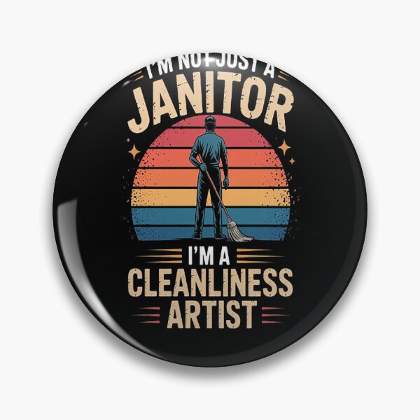 Item preview, I'm not just a janitor I'm a cleanliness artist Custodian designed and sold by StuffNestie.