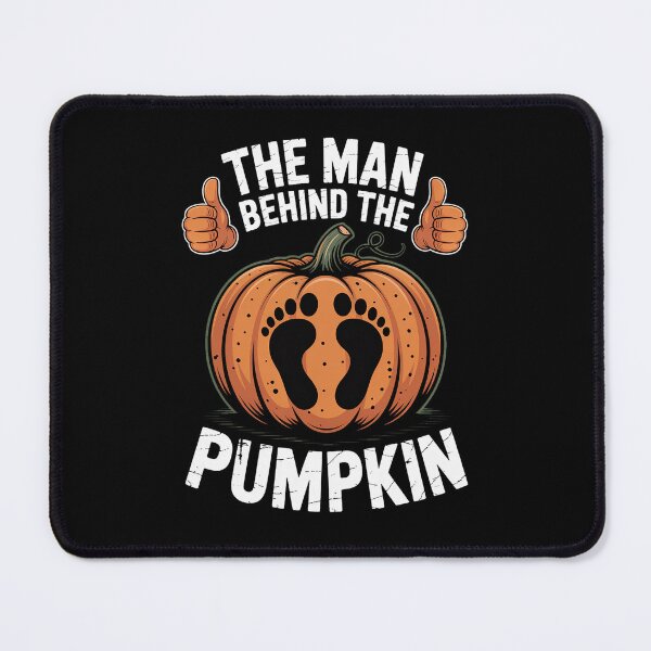 Item preview, Mens Funny Halloween Pregnancy Baby Shower Man Behind The Pumpkin designed and sold by FortuneFull.