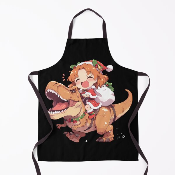 Item preview, Orange Pekoe Christmas Santa Riding Dinosaur In Girls Und Panzer Anime designed and sold by Raslbazola.