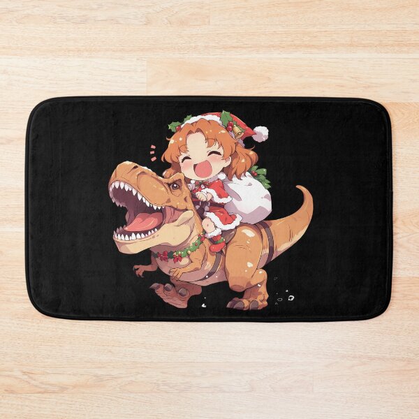 Item preview, Orange Pekoe Christmas Santa Riding Dinosaur In Girls Und Panzer Anime designed and sold by Raslbazola.