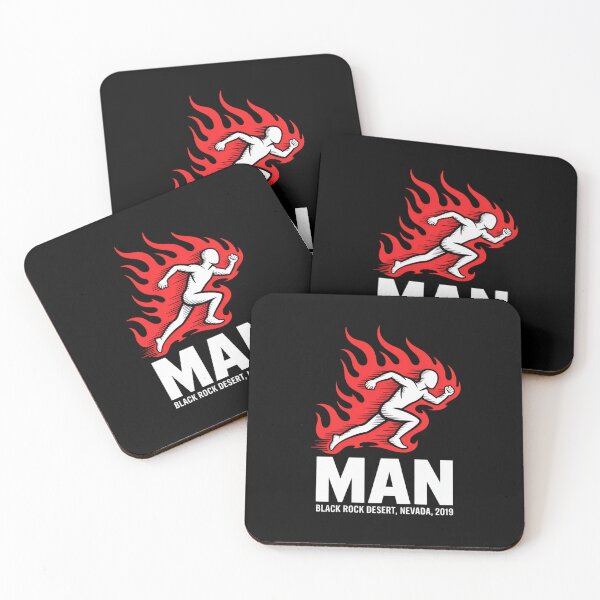 Item preview, Man Burning Funny Music Festival Lovers designed and sold by TiredPack.