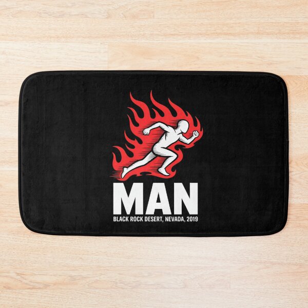 Item preview, Man Burning Funny Music Festival Lovers designed and sold by TiredPack.