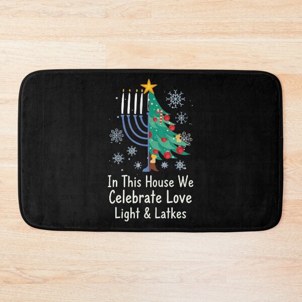 Item preview, Love Light  Latkes Interfaith Hanukkah Christmas Holiday designed and sold by JaneJanie.