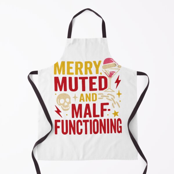 Item preview, Merry, Muted, and Malfunctioning – Goth Xmas Drop Classic T-Shirt designed and sold by inkfluenceart.