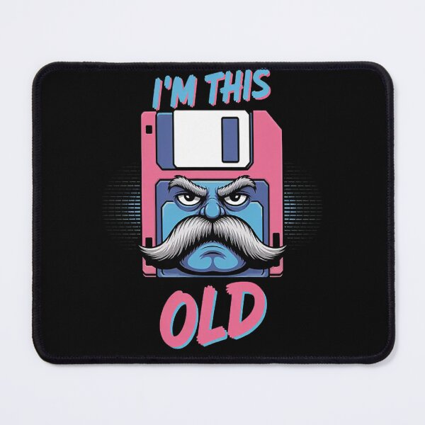 Item preview, I'm This Old Floppy Disk Meme Throwback designed and sold by StuffNestie.