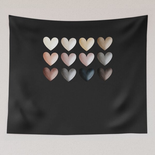 Item preview, Melanin Hearts Social Justice Equality Unity Protest designed and sold by GaryPacheco6.