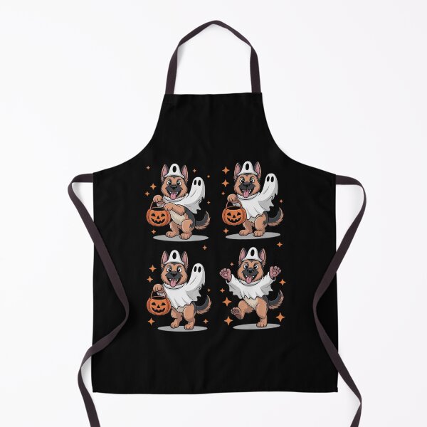 Item preview, Cute Fall German Shepherd Ghost Costume Dog Lover Halloween designed and sold by LittleDame.
