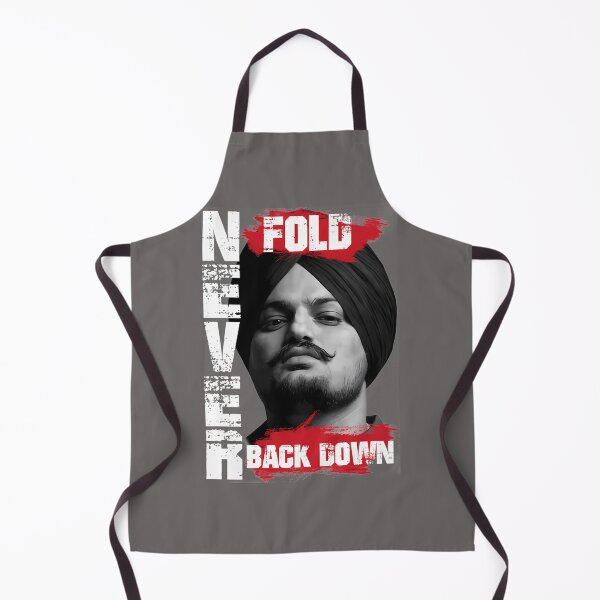Item preview, NEVER-FOLD-NEVER-BACK-DOWN-SIDHU-MOOSEWALA designed and sold by SebastianRitter.