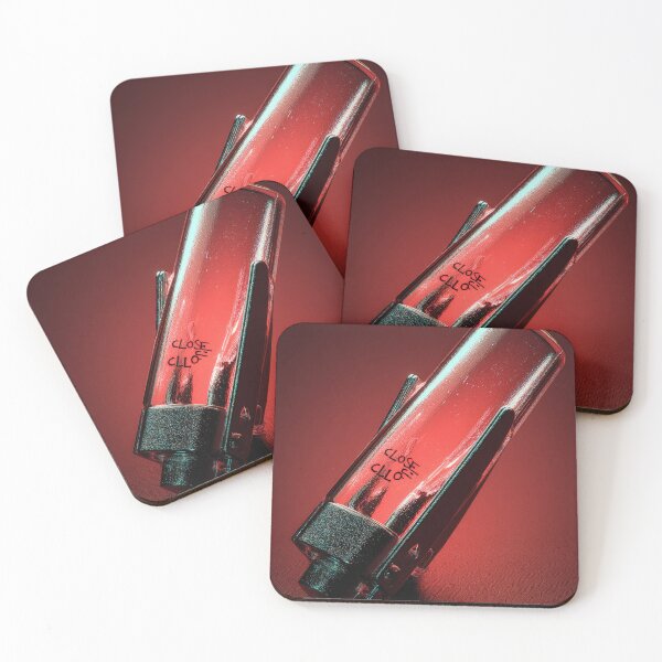 Item preview, Neon “CLOSE” Sign Inside Light Bulb – Modern Red Glow Aesthetic designed and sold by Grafititee.