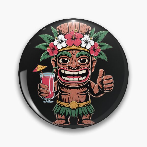 Item preview, Mens Tiki Shirt Man Hawaiian Summer Tropical Luau Party Kids designed and sold by GaryPacheco6.