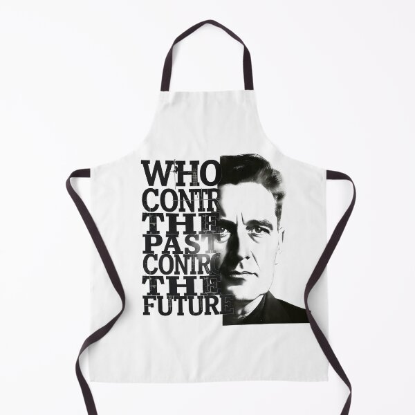 Item preview, “Who Controls the Past Controls the Future” – George Orwell Minimal Contemporary Art Print designed and sold by OzzFrequency.